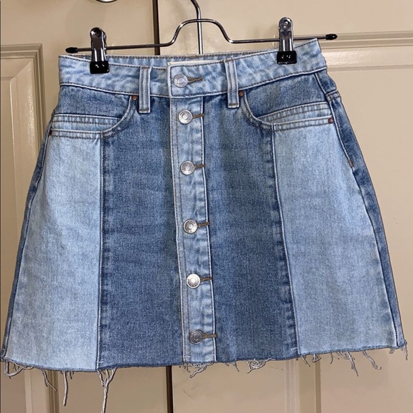 Pacsun denim skirt - Picture 1 of 3